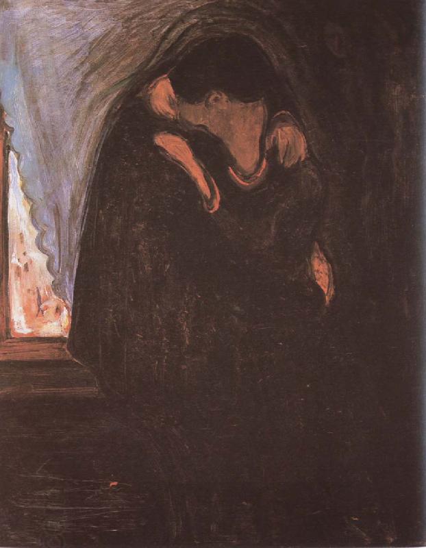 Edvard Munch Kiss oil painting picture